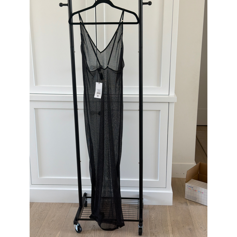 Bluebella Black Sheer Maxi Dress - Picture 2 of 3